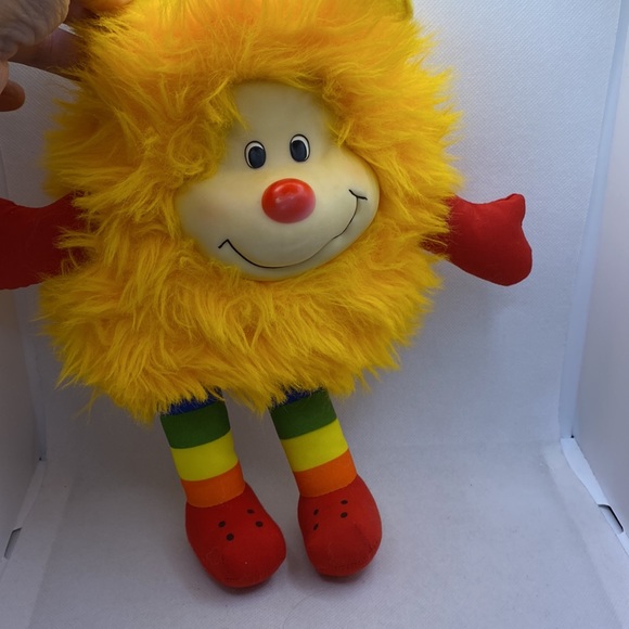 Rainbow Brite Orange Sprite Star Plush Stuffed Animal Toy Doll 12” Vintage - Picture 4 of 8